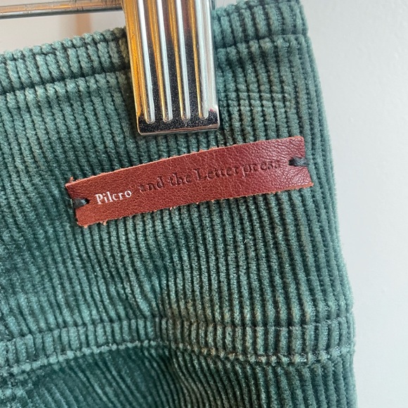 Pilacro and the Letterpress for Anthropologie High Rise bootcut Corduroy Pants - Picture 5 of 9
